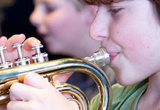 Trompet spelen in een Big Band