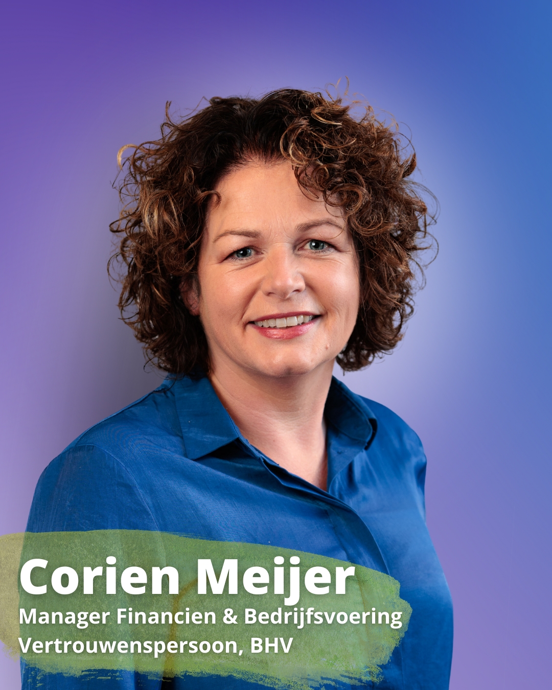 Corien Meijer / Manager Financien en bedrijfsvoering