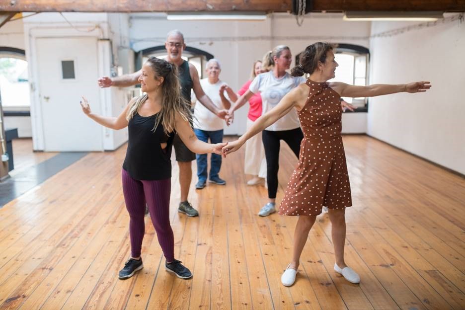 Acterende en dansende 55-plussers